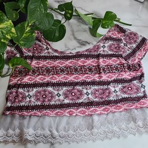 Boho Crop Top